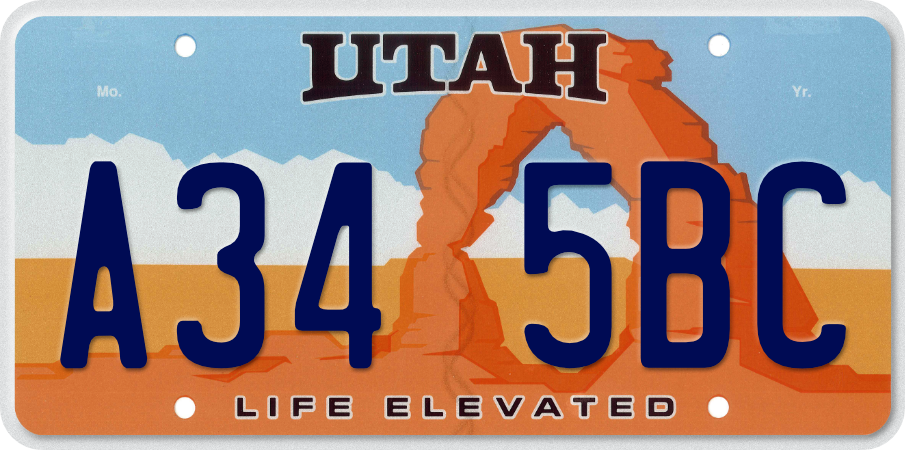 License Plate Lookup Utah