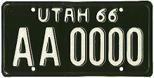 1966 Historical License Plate Awareness license plate