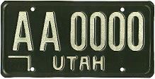 1968 Historical License Plate