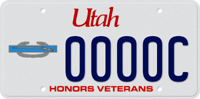Utah State Autism Awareness license plate